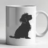 Unique Sitting Havanese Clip Art