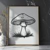 Unique Mushroom Illustration PDF - Free Download