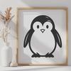 Creative Penguin - Glowforge DXF