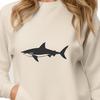 Fin-tastic Shark Vector Art A detailed illustration of a shark, created as a vector graphic.