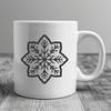 Artistic Snowflake Design