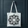 Artistic Snowflake Vector Illustration