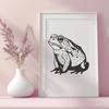 Toad Digital Art In PNG File Format For Free Download