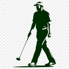 Stunning Golfer In DXF - Free Digital Download