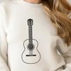 Creative Guitar - Sublimation PNG