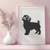 Havanese Stencil In SVG, PNG, PDF And DXF File Formats