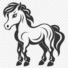 Horse Clip Art In PNG & SVG - Free Digital Download