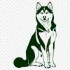 Husky In SVG For Download, Free Commercial Use