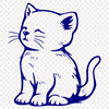 Artistic Cat Vector Craft File