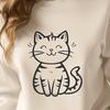 Cute Cat Decal