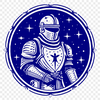 Stunning Knight - Procreate DXF Free Download