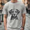 Artistic Labrador Retriever In PDF & PNG