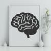 Beautiful Brain Vector Image