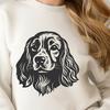 Stunning Cocker Spaniel - Laser Engraver DXF