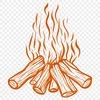 Unique Fire In DXF Free Commercial Use Download