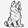 Unique Husky SVG - For Craft Project