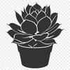 Plant Stencil In PNG & SVG - Free Digital Download