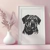 Creative Rottweiler - Vinyl SVG