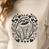 Unique Sloth - Sublimation PNG