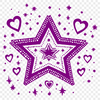 Creative Star In SVG, PNG, PDF And DXF File Formats - Free