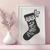 Creative Stocking - PNG Format