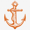 Artistic Anchor In SVG Free Commercial Use Download