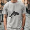 Artistic Dolphin - Sublimation DXF