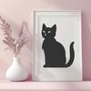 Artistic Cat - Craft SVG