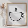 Coffee Cup Illustration In PNG & SVG - Free Digital Download