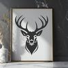 Beautiful Deer In SVG Free Commercial Use Download