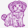 Sitting Havanese Digital Artwork - PDF Free Download