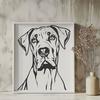 Artistic Dog Template - Free PNG