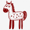 Free Horse In DXF - Free Download