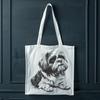 Stunning Sitting Shih Tzu Illustration