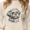 Beautiful Shih Tzu - Animal DXF Free Download