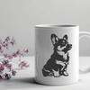 Beautiful Sitting Welsh Corgi Digital Artwork