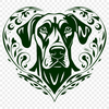 Stunning Great Dane Vector Craft File