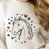 Horse Decal In SVG File Format For Free Download