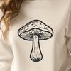 Free Unique Mushroom Vector Image