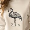 Creative Flamingo - Glowforge DXF