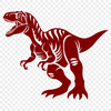 Free Unique T Rex Vector Illustration PDF - Commercial Use