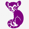 Stunning Lemur Vector Illustration - Free DXF Download