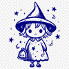 Free Unique Witch Clip Art