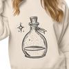 Beautiful Potion Bottle In SVG & PNG