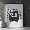 Monster Vector Illustration In SVG File Format For Free Download