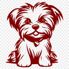 Stunning Morkie Digital Artwork - Free PNG Download