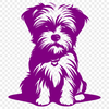 Morkie Vector Art In SVG, PNG, PDF And DXF File Formats