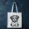 Stunning Sitting Morkie Artwork