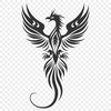 Pheonix In DXF Format - Free Commercial Use License