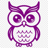 Owl Illustration In SVG, PNG, PDF And DXF Formats